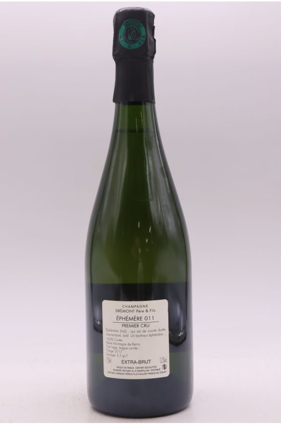 Drémont 1er cru Ephémère 011 Extra Brut