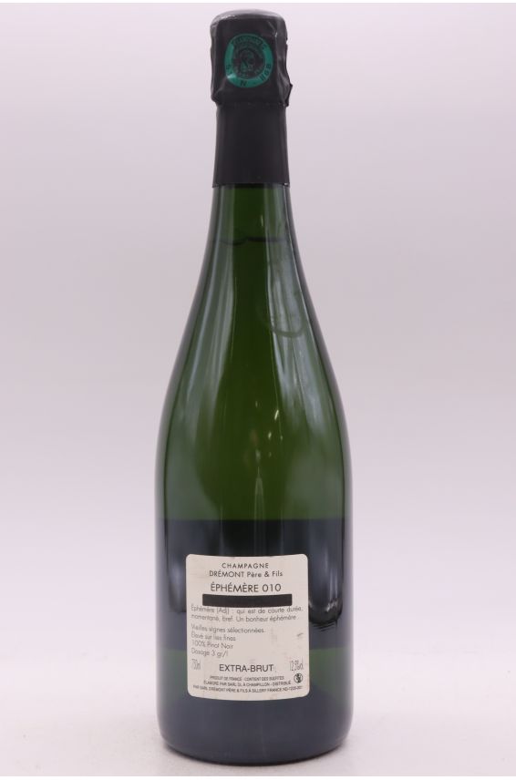 Drémont Ephémère 010 Blanc de Noirs Extra Brut