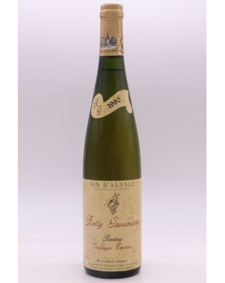 Rolly Gassmann Alsace Riesling Vendanges Tardives 1990