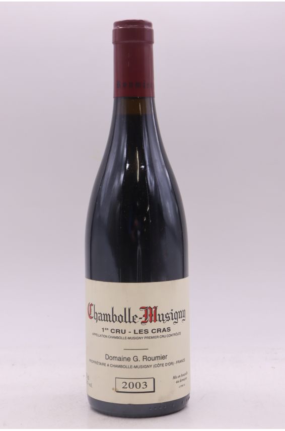 Georges Roumier Chambolle Musigny 1er cru Les Cras 2003