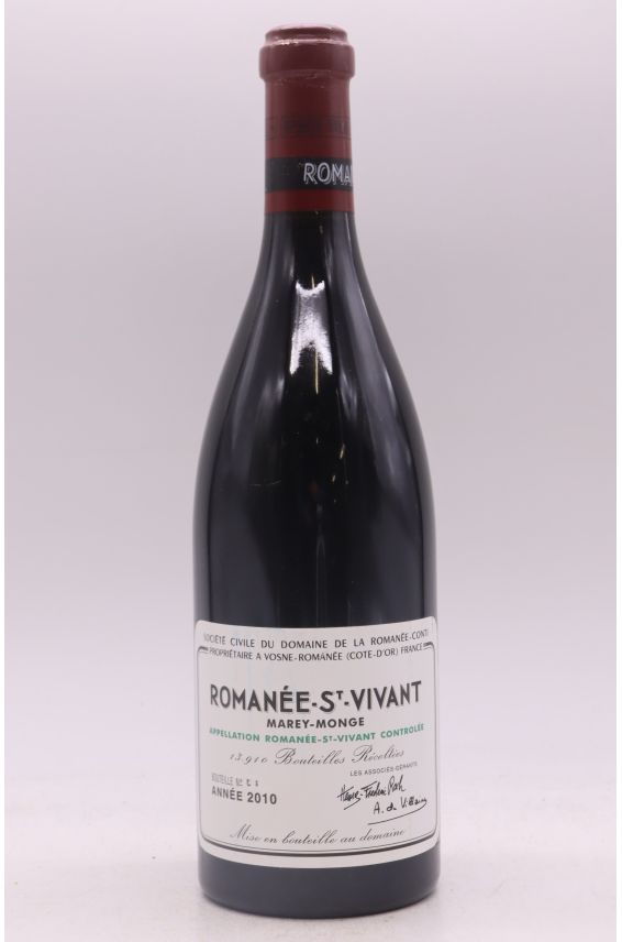 Romanée Conti Romanée Saint Vivant 2010