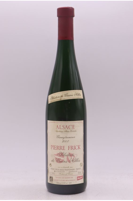 Pierre Frick Alsace Gewurztraminer Sélection de Grains Nobles 2008