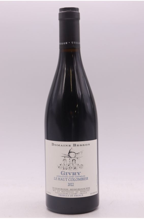 Besson Givry Le Haut Colombier 2022