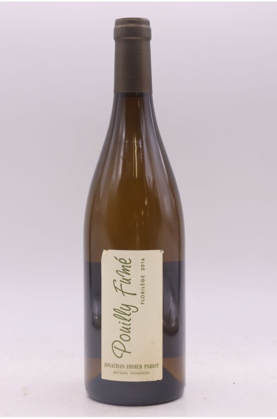 Jonathan Didier Pabiot Pouilly Fumé Florilège 2016