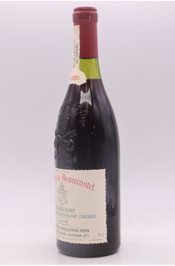 Beaucastel 1986