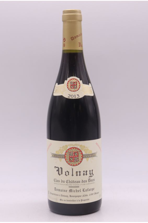 Michel Lafarge Volnay 1er cru Clos du Château des Ducs 2013