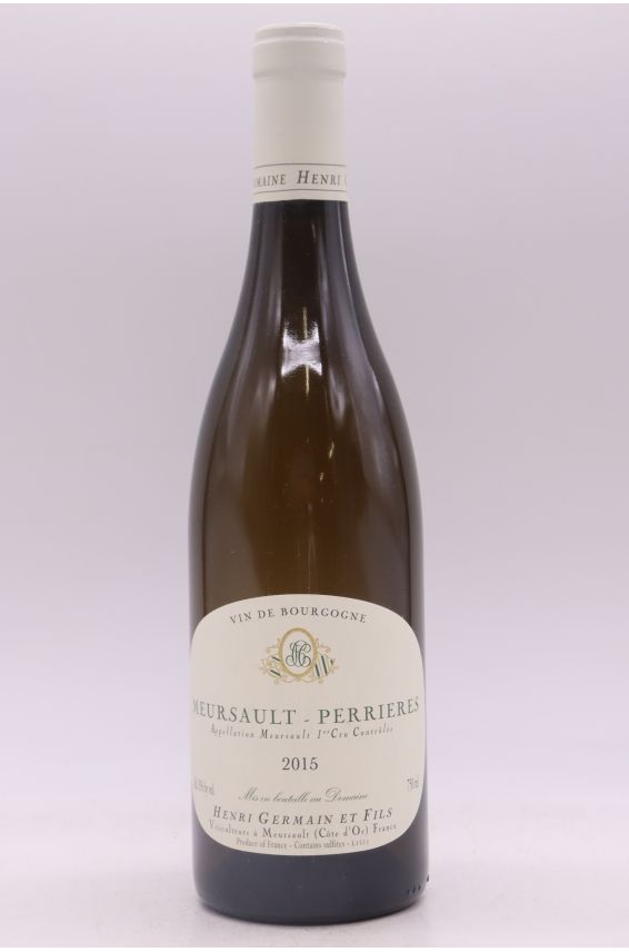 Henri Germain Meursault 1er cru Perrières 2015