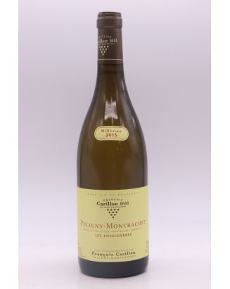 François Carillon Puligny Montrachet 1er cru Les Enseignières 2015