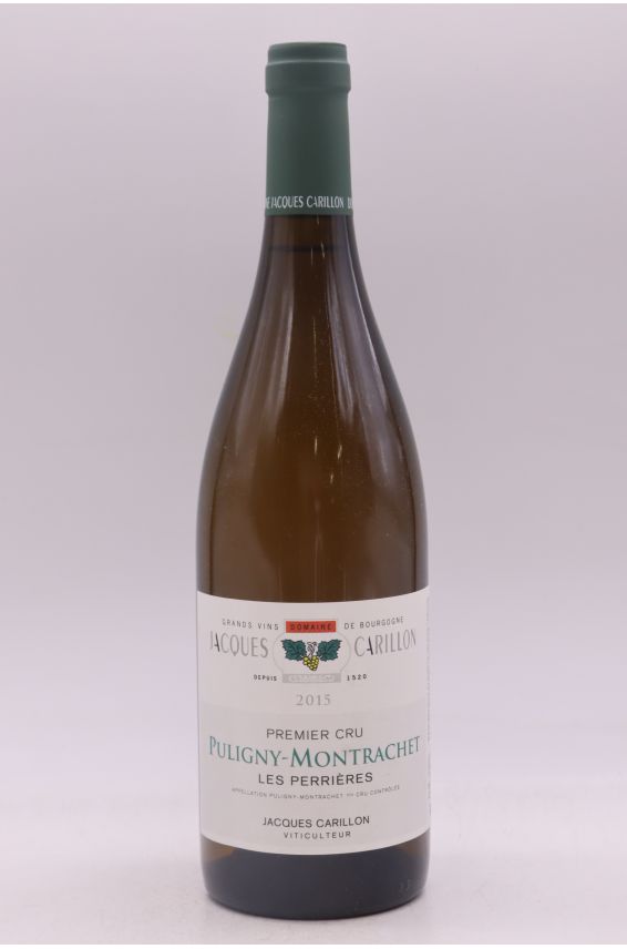 Jacques Carillon Puligny Montrachet 1er cru Les Perrières 2015