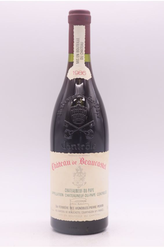 Beaucastel 1986