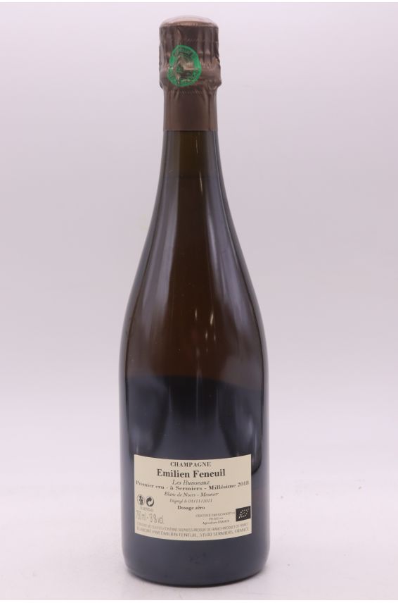 Emilien Feneuil 1er cru Les Ruisseaux Blanc de Noirs 2018