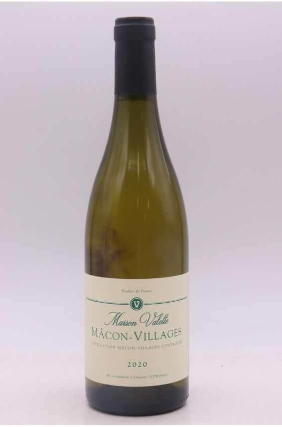 Maison Valette Mâcon Villages 2020 blanc