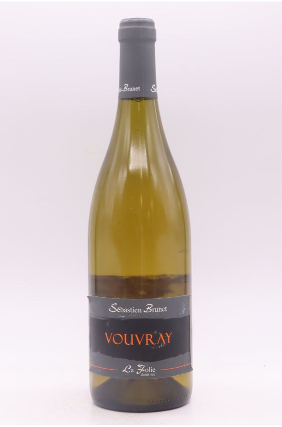 Sebastien Brunet Vouvray Demi Sec La Folie 2011