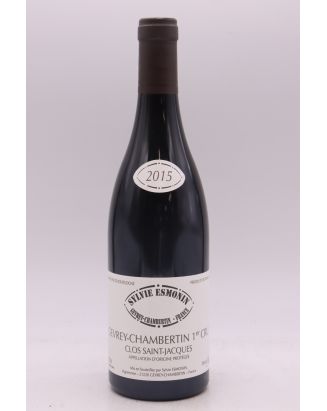 Sylvie Esmonin Gevrey Chambertin 1er cru Clos Saint Jacques 2015