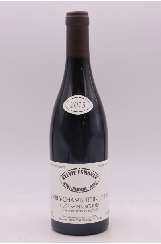 Sylvie Esmonin Gevrey Chambertin 1er cru Clos Saint Jacques 2015