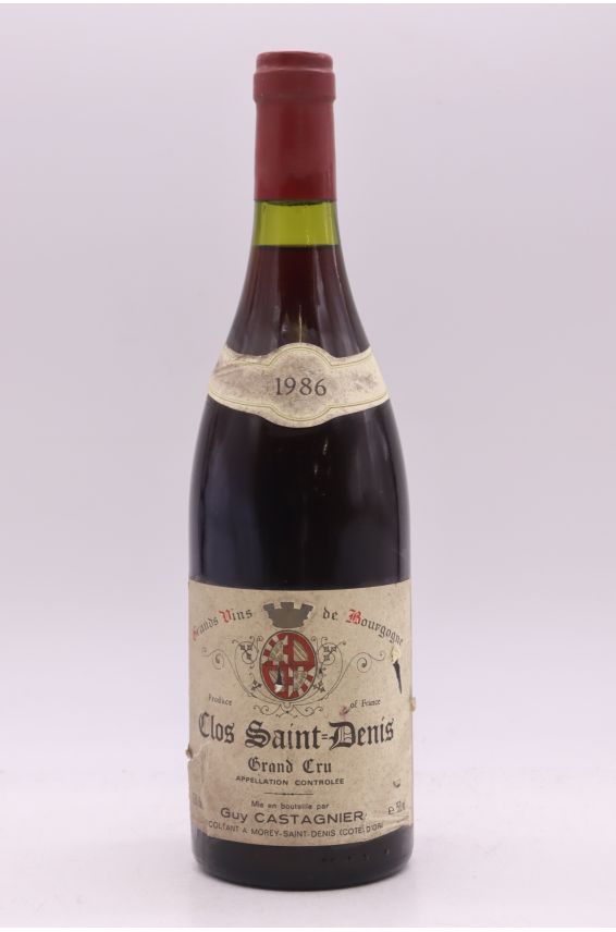 Guy Castagnier Clos Saint Denis 1986 -5% DISCOUNT !