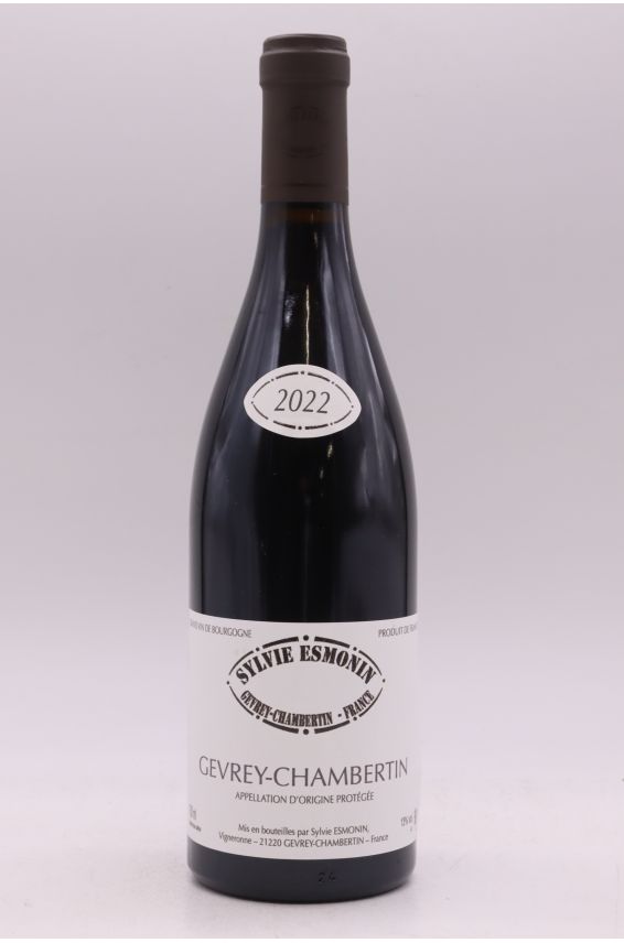 Sylvie Esmonin Gevrey Chambertin 2022