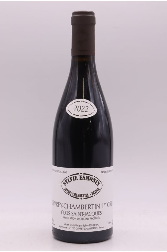 Sylvie Esmonin Gevrey Chambertin 1er cru Clos Saint Jacques 2022