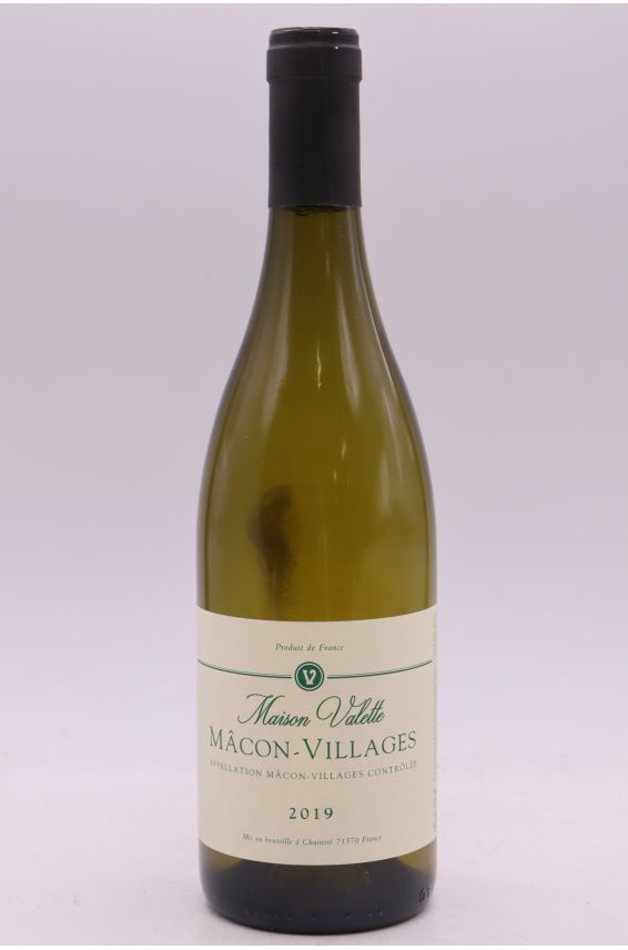 Maison Valette Mâcon Villages 2019 blanc