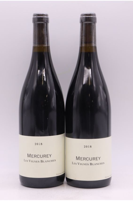 Frédéric Cossard Mercurey Les Vignes Blanches 2018