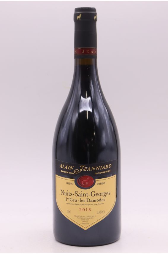 Alain Jeanniard Nuits Saint Georges 1er cru Les Damodes 2018