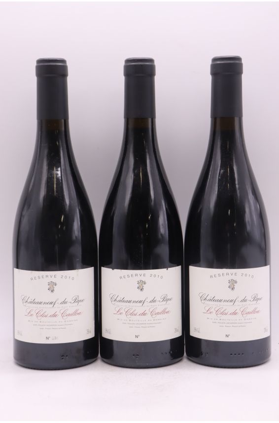 Clos du Caillou Châteauneuf du Pape La Réserve 2010