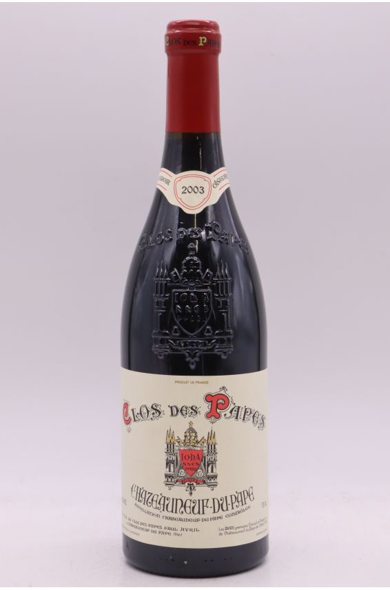 Clos des Papes 2003