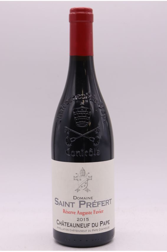 Saint Préfert Châteauneuf du Pape Réserve Auguste Favier 2015