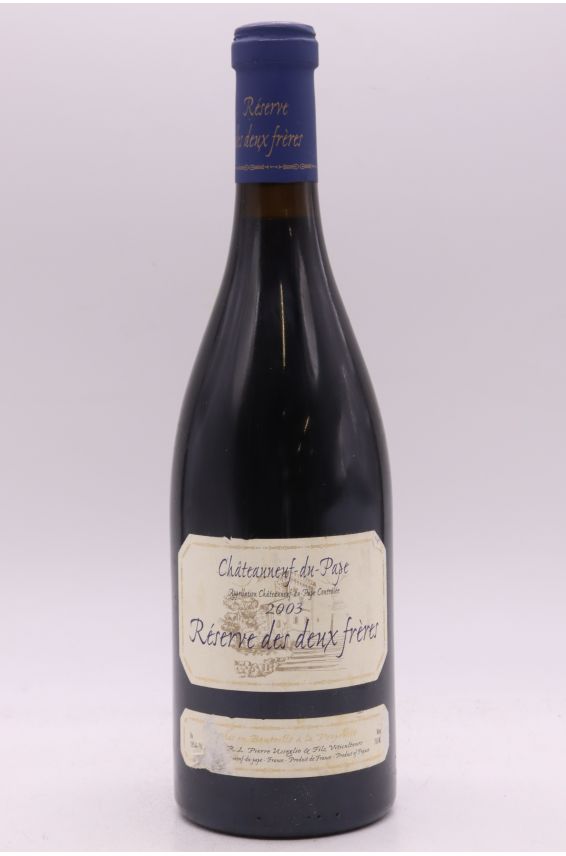 Pierre Usséglio Châteauneuf du Pape Réserve des Deux Frères 2003