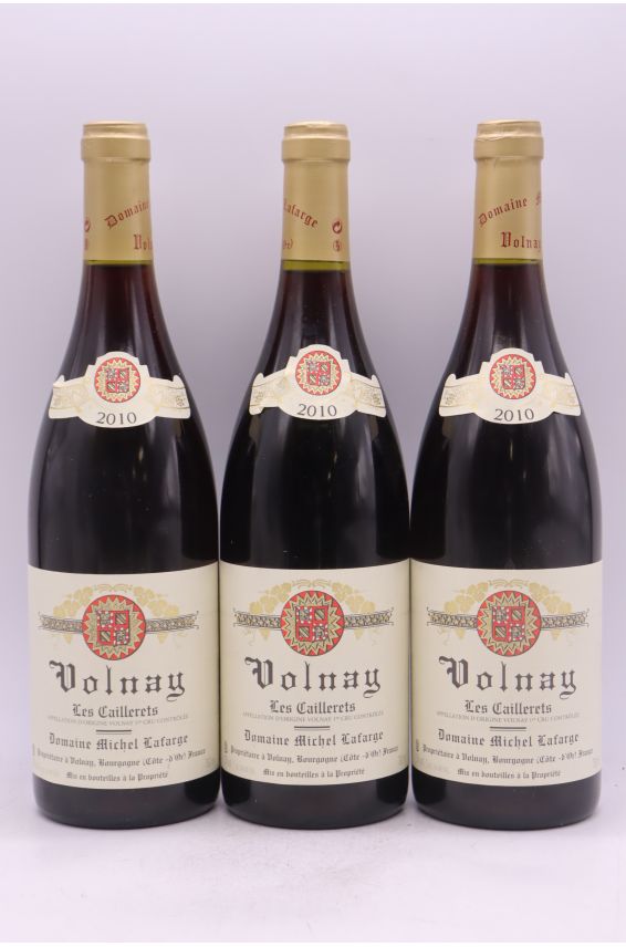 Michel Lafarge Volnay 1er cru Les Caillerets 2010