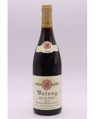 Michel Lafarge Volnay 1er cru Clos des Chênes 2008