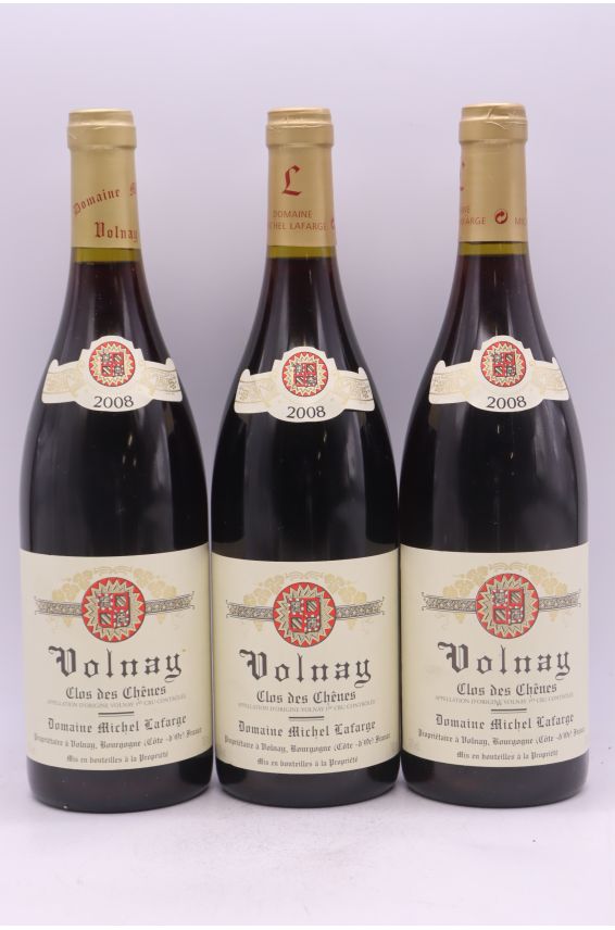 Michel Lafarge Volnay 1er cru Clos des Chênes 2008