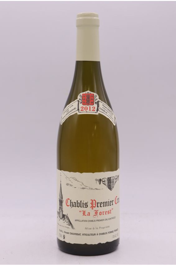 Vincent Dauvissat Chablis 1er cru Forest 2012