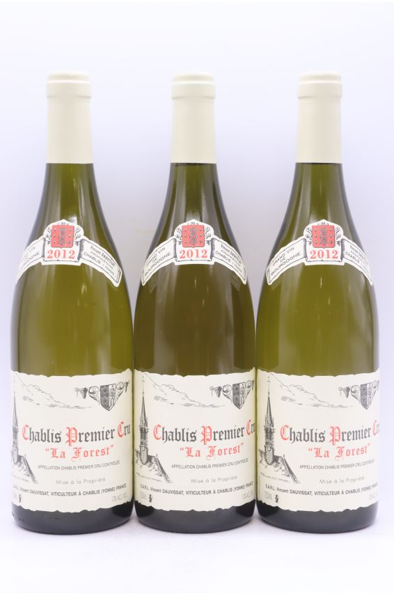 Vincent Dauvissat Chablis 1er cru Forest 2012