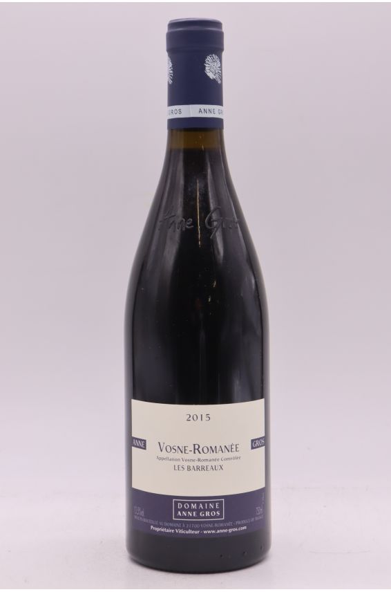 Anne Gros Vosne Romanée Les Barreaux 2015