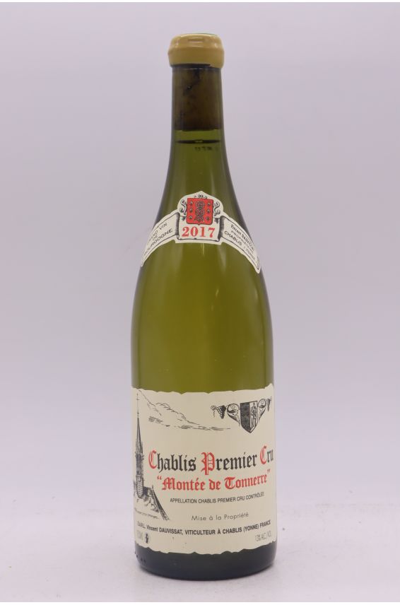 Vincent Dauvissat Chablis 1er cru Montée de Tonnerre 2017