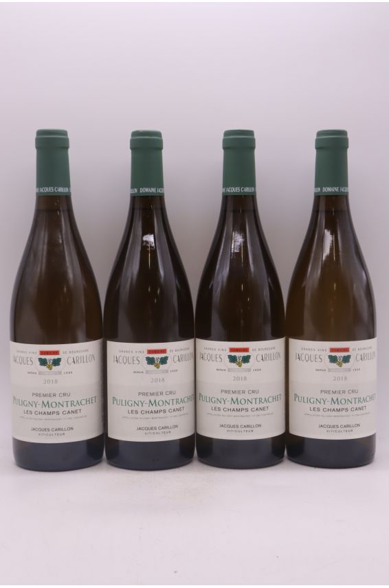 Jacques Carillon Puligny Montrachet 1er cru Les Champs Canet 2018