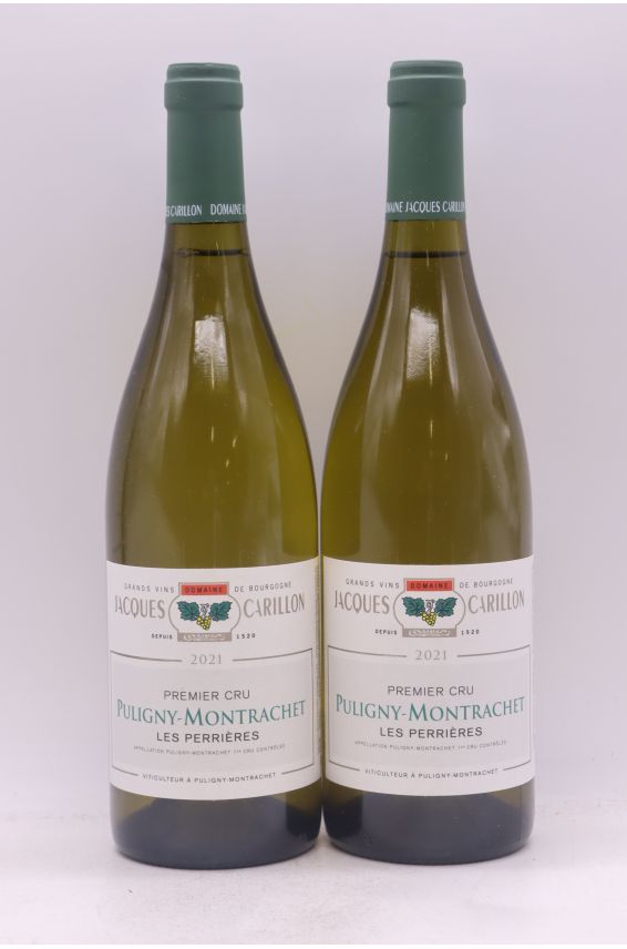 Jacques Carillon Puligny Montrachet 1er cru Les Perrières 2021