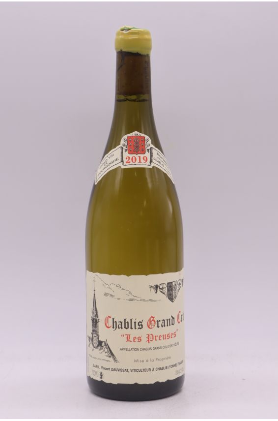 Vincent Dauvissat Chablis Grand cru Les Preuses 2019