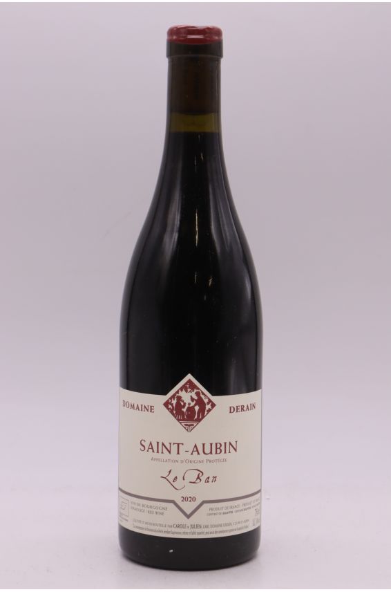 Derain Saint Aubin 1er cru La Ban 2020 rouge