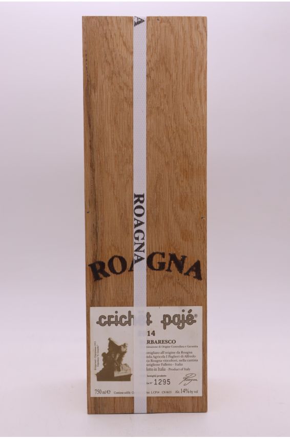 Roagna Barbaresco Crichet Pajé 2014