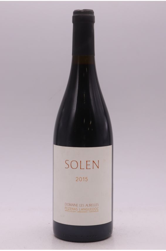 Solen Domaine des Aurelles 2015