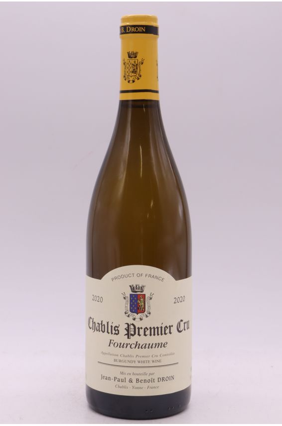 Jean Paul Droin Chablis 1er cru Fourchaume 2020