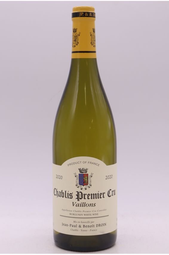 Jean Paul Droin Chablis 1er cru Vaillons 2020