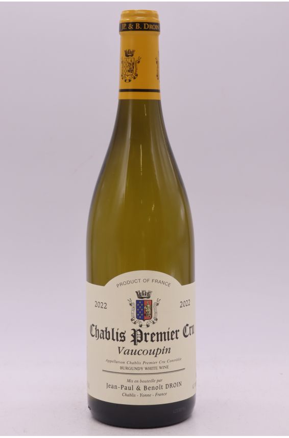 Jean Paul Droin Chablis 1er cru Vaucoupin 2022