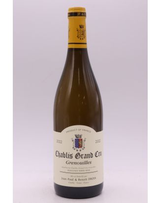 Jean Paul Droin Chablis Grand cru Les Grenouilles 2022