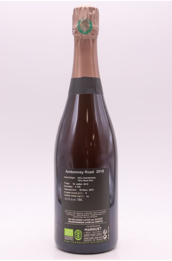 Benoit Marguet Grand cru Ambonnay 2018 Rosé