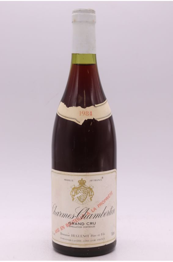 Huguenot Charmes Chambertin 1984