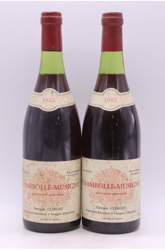 Christian Clerget Chambolle Musigny 1985