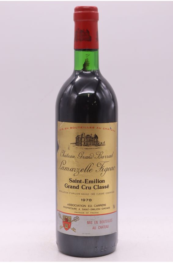 Grand Barrail Lamarzelle Figeac 1978